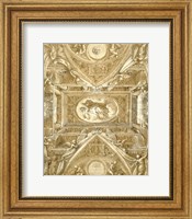 Framed Study for a Ceiling