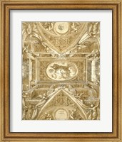 Framed Study for a Ceiling