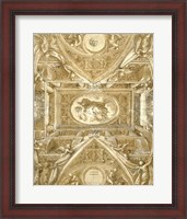 Framed Study for a Ceiling