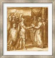 Framed Scene from the History of the Farnese Family