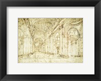 Framed Interior of Saint Peter's Basilica