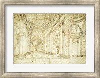 Framed Interior of Saint Peter's Basilica