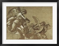 Framed Angel Musicians