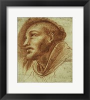 Framed Study of a Franciscan Monk