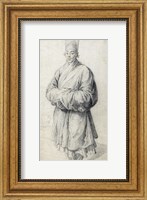 Framed Man in Korean Costume