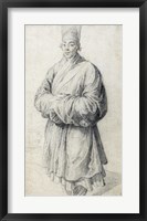 Framed Man in Korean Costume