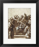 Framed Adoration of the Magi