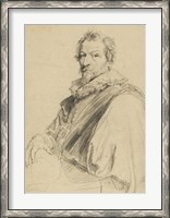 Framed Portrait of Hendrick van Balen