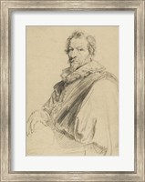Framed Portrait of Hendrick van Balen