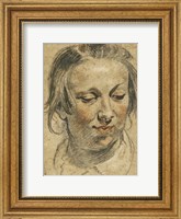 Framed Head of a Woman