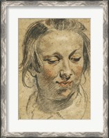 Framed Head of a Woman