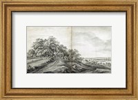 Framed Landscape with Haymakers