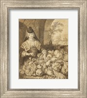 Framed Saint Jerome Hearing the Trumpet of the Last Judgement - food