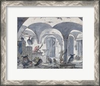 Framed Enchanted Cellar with Animals
