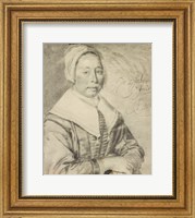 Framed Portrait of a Woman