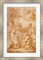 Framed Adoration of the Magi