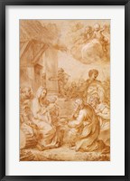 Framed Adoration of the Magi