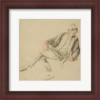 Framed Seated Peasant