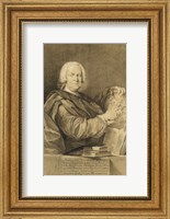 Framed Portrait of Cavaliere Francesco Maria Niccolo Gabburri