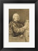 Framed Portrait of Cavaliere Francesco Maria Niccolo Gabburri