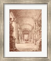 Framed Draftsman in the Capitoline Gallery