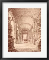 Framed Draftsman in the Capitoline Gallery