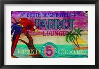 Framed Parrot Lounge