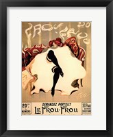Framed Le Frou-Frou