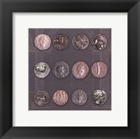 Framed Roman Coins II