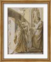 Framed Father of Psyche Consulting the Oracle of Apollo