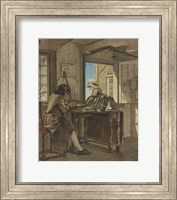Framed Artist in His Atelier