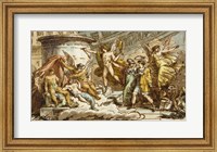 Framed Allegory on the Life of Canova