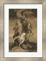 Framed Lamentation at the Foot of the Cross