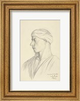 Framed Portrait of an Egyptian Fellah