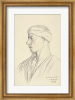 Framed Portrait of an Egyptian Fellah