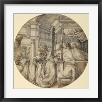 Framed Bridal Scene