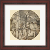 Framed Bridal Scene