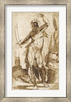 Framed Study for the Figure of Abraham