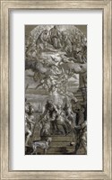 Framed Martyrdom of Saint Justina