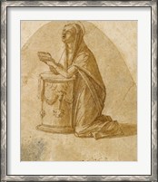 Framed Virgin Annunciate