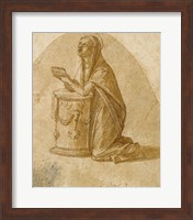 Framed Virgin Annunciate
