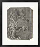 Framed Salome with the Head of John the Baptist