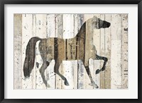 Framed Dark Horse