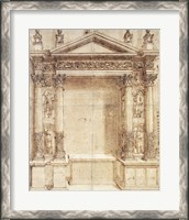 Framed Design for an Altar