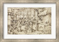 Framed Scene in a Forge