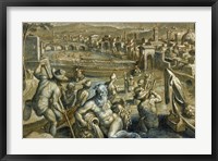 Framed Arno with Fishermen