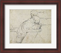 Framed Seated Woman