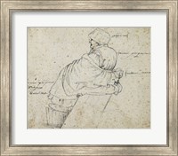 Framed Seated Woman