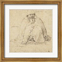 Framed Seated Man