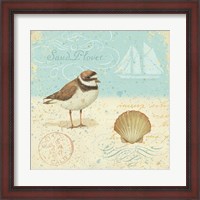 Framed Natural Seashore I